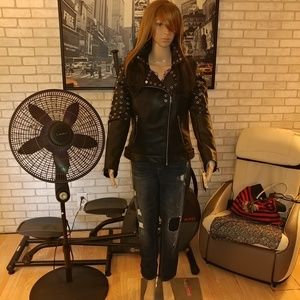 STEVE MADDEN FAUX LEATHER JACKET NWT: NEW LISTING!